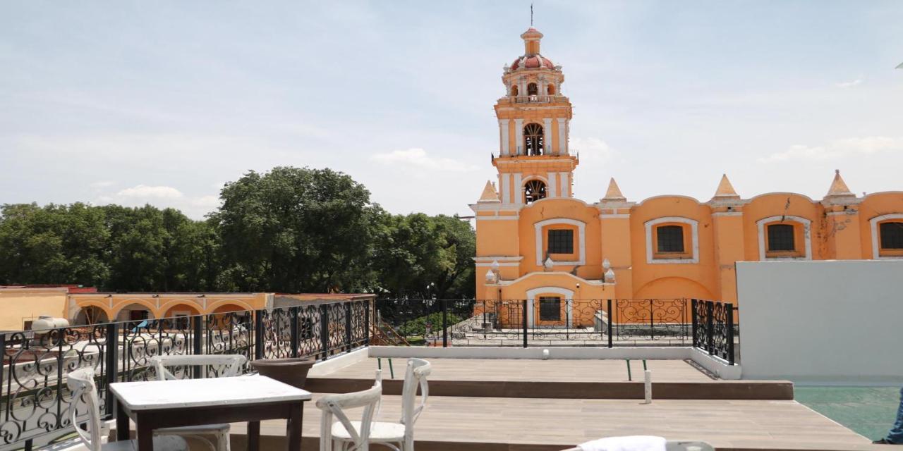 Mansion Azul Cholula Hotel ภายนอก รูปภาพ
